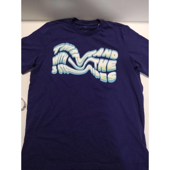 Adidas The Brand with the 3 Stripes Tshirt Size M Purple - Picture 1 of 9